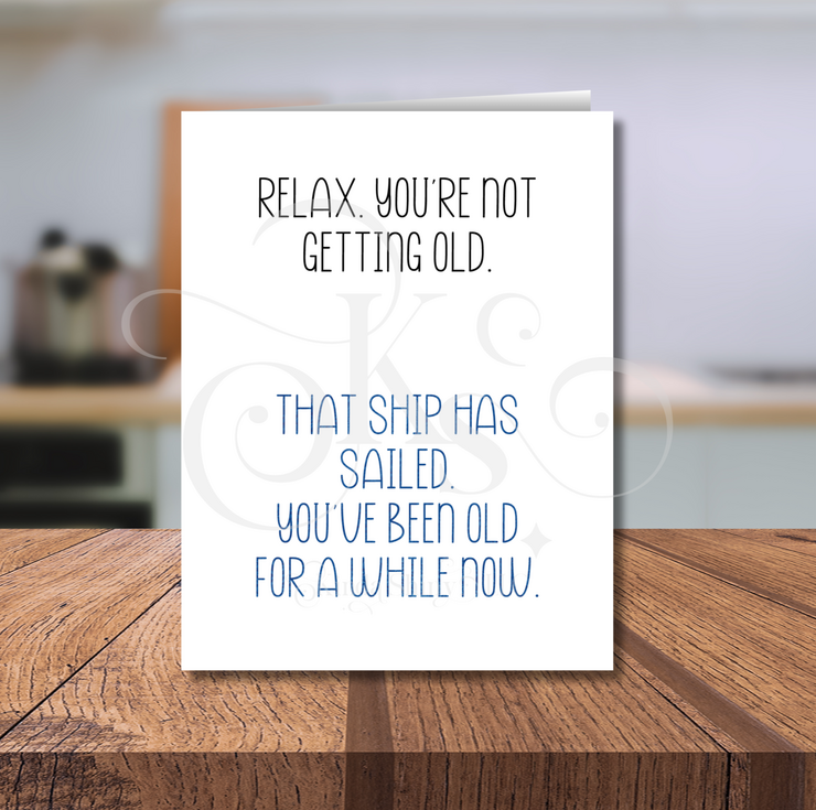 ship has sailed, blue