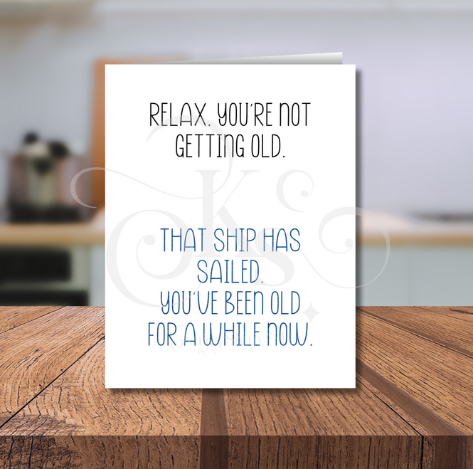 ship has sailed, blue