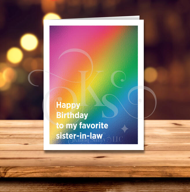 to favorite SIL rainbow