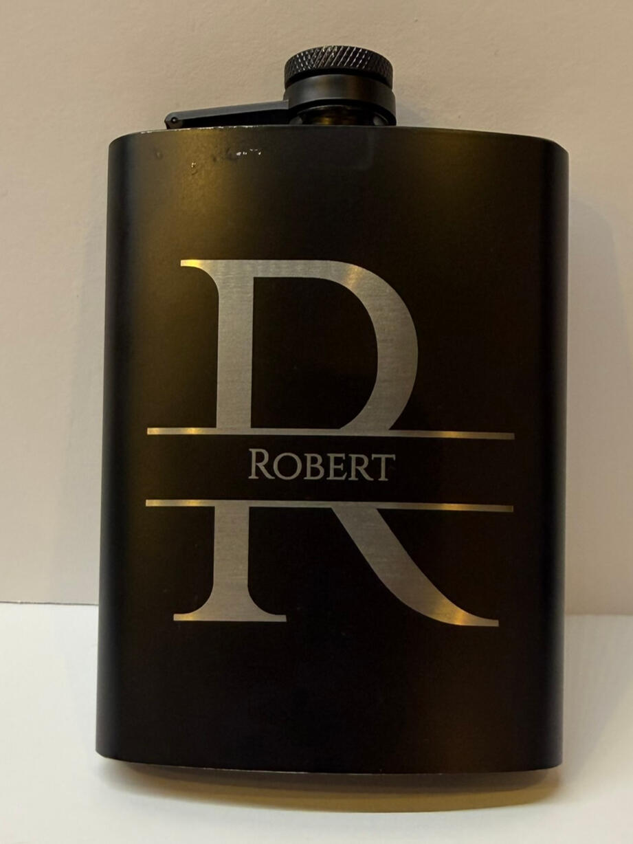 flask, black