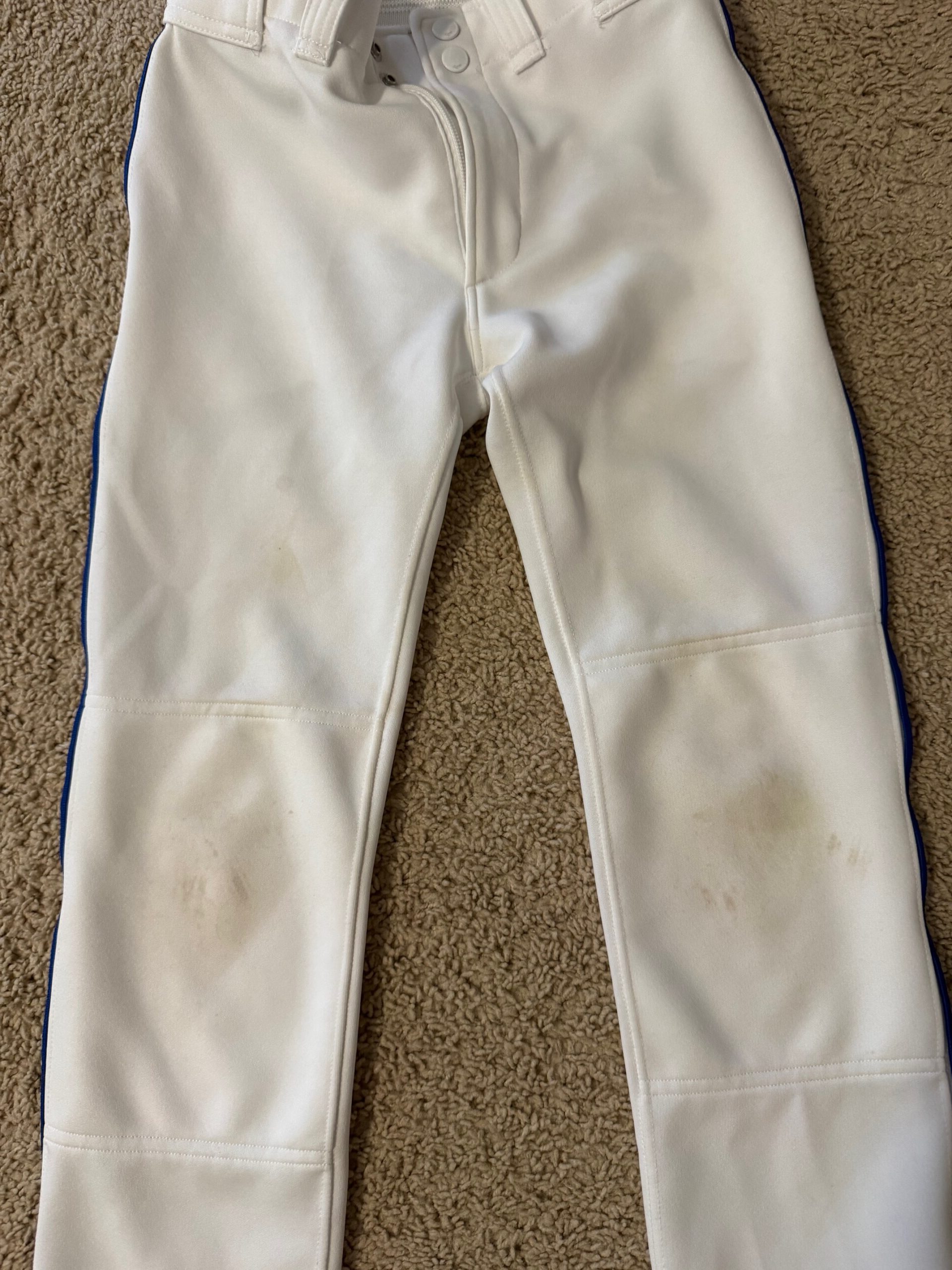 Once again white baseball pants