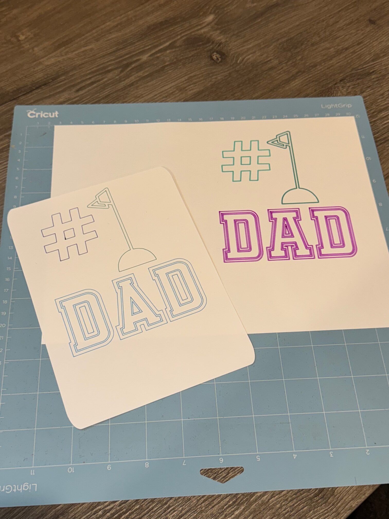 Gel Pens in Pen Adapter Cricut Design